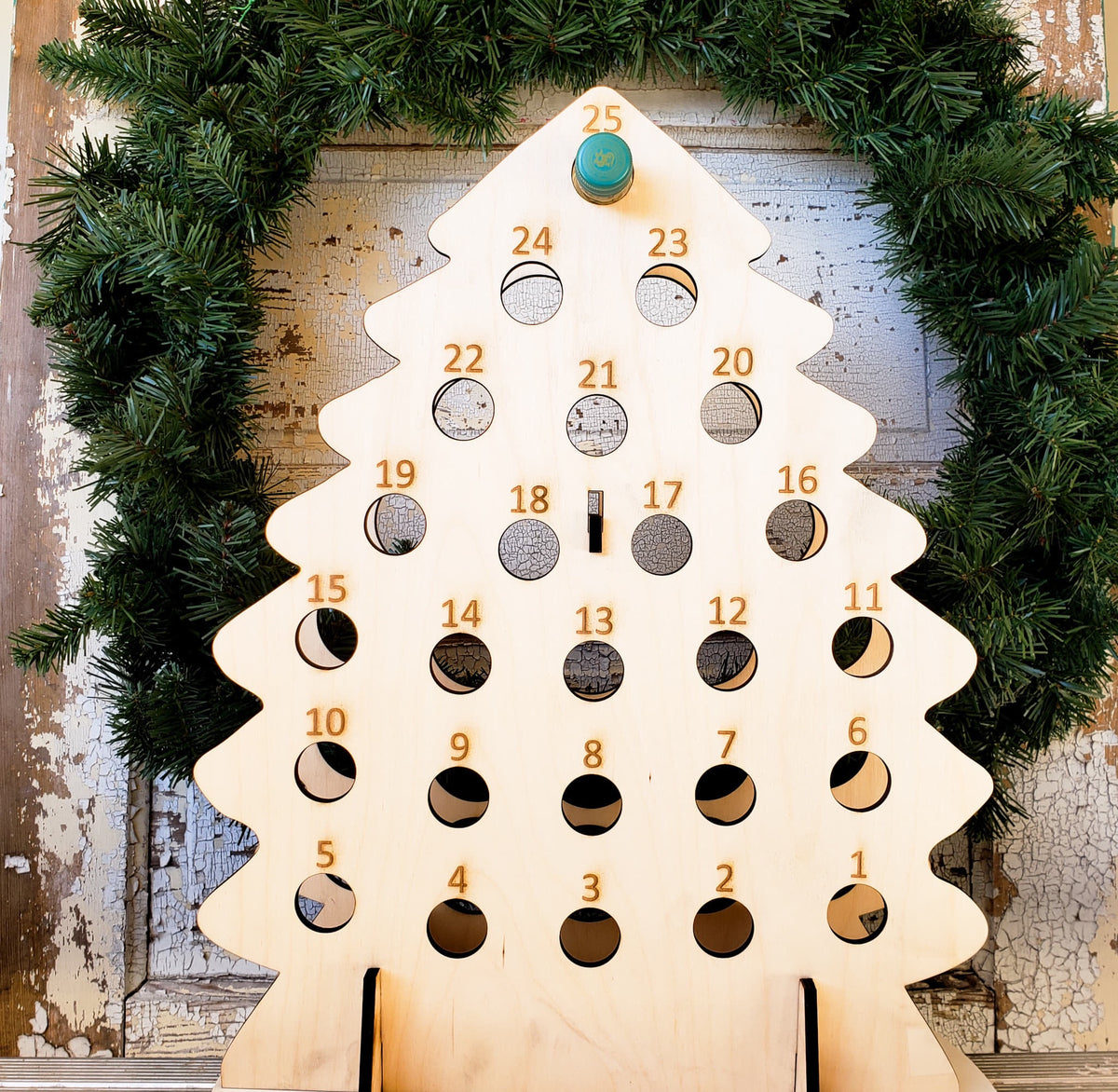 Wine Advent Calendar- Christmas Tree – Studio 29 Eleven