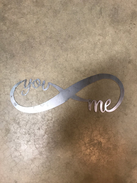 You and Me to Infinity in Metal