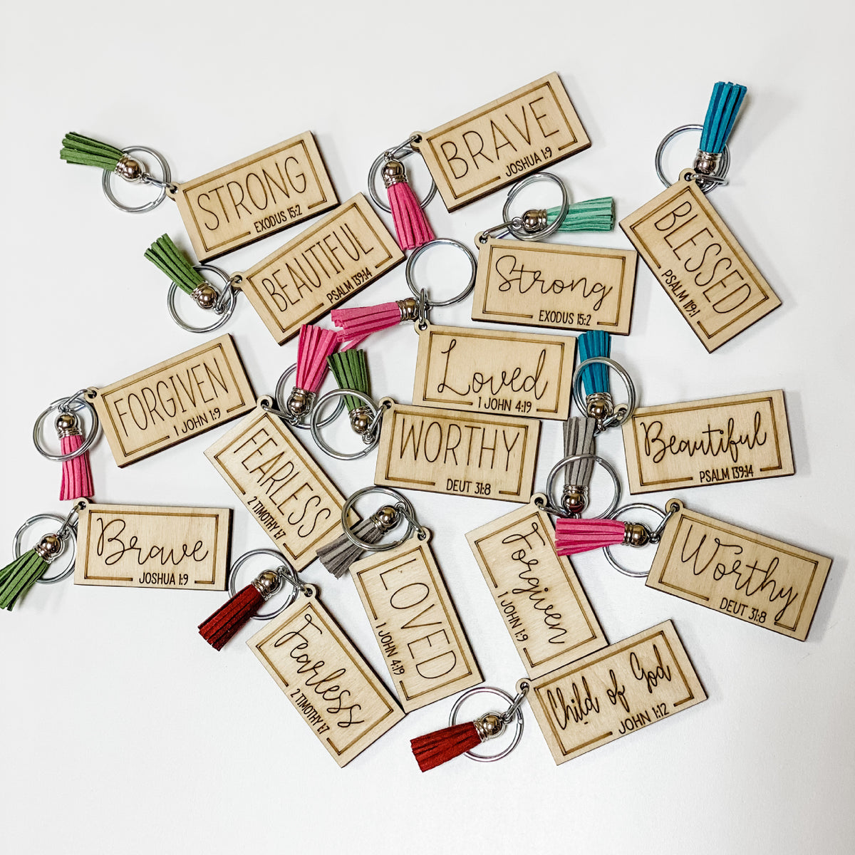 Promises inspirational Keychain – Studio 29 Eleven