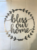 Bless our Home Wreath