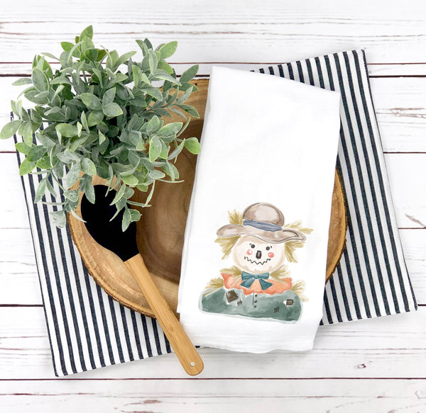 Scarecrow Tea Towel - Art by JBell
