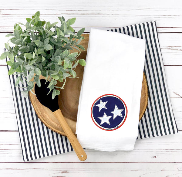 Tristar Tea Towel - Art by JBell