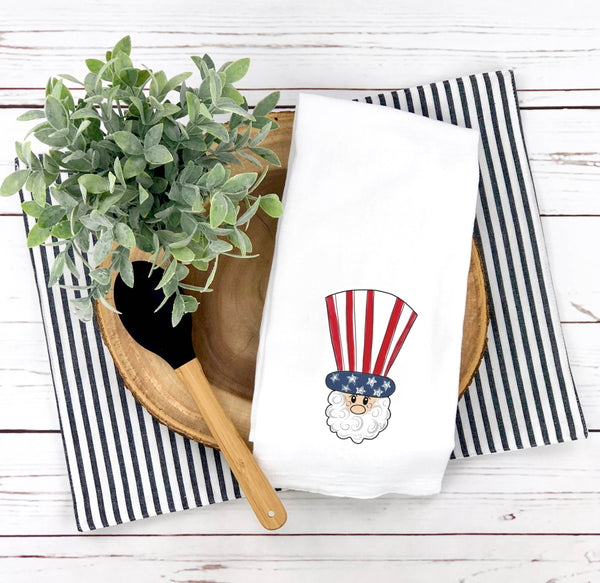 Uncle Sam Tea Towel - Art by JBell