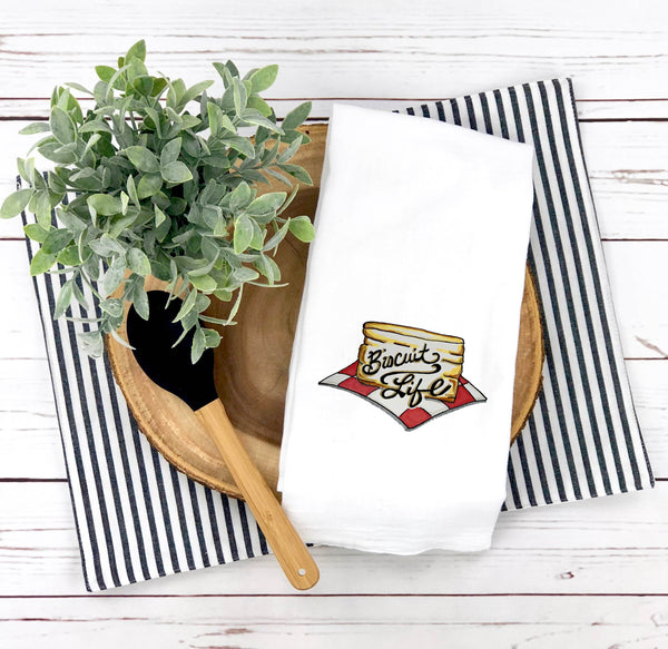 Biscuit Life Tea Towel - Art by Artlady Sonya