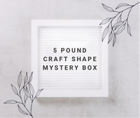 5 Pound Craft Shape Mystery Box