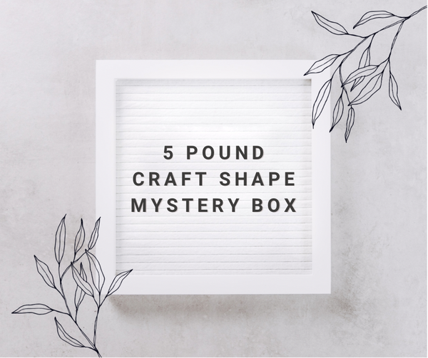 5 Pound Craft Shape Mystery Box