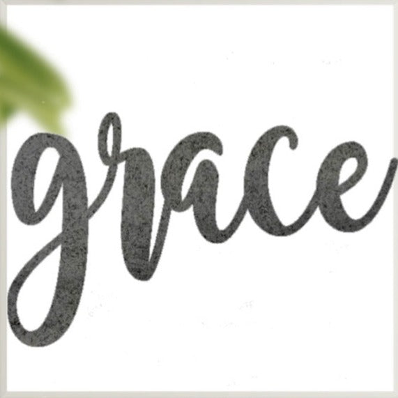 The Word Grace In Cursive Grace Layered Word|D 373438
