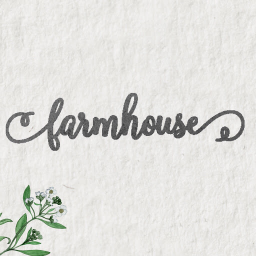 Metal Word- Farmhouse with curls