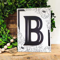 Personalized Block Letter Signs-Bulk Pack 54 pieces