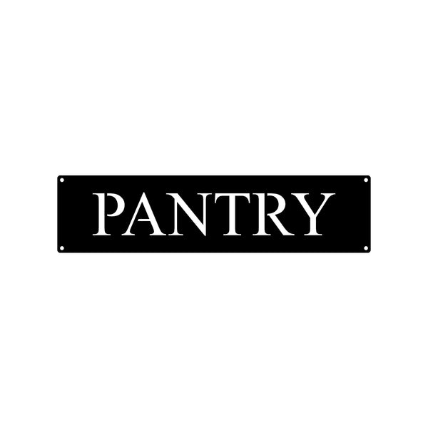 Pantry Rectangle in Metal 6x24