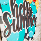 Door hanger - Hello Summer