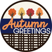 Autumn Greetings - DIY Door Hanger