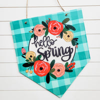 Door hanger - Hello Spring